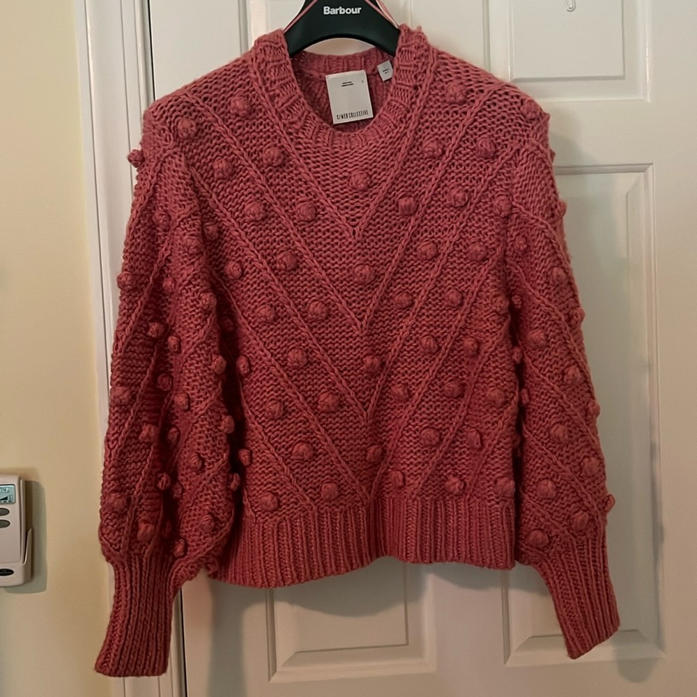 C/MEO COLLECTIVE sweater - Pink, size small